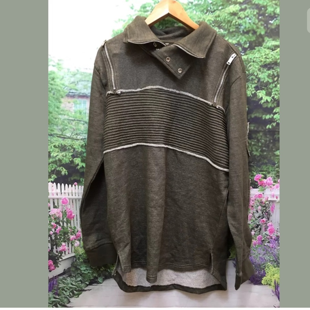 Copper rivet Men’s Large pullover jacket